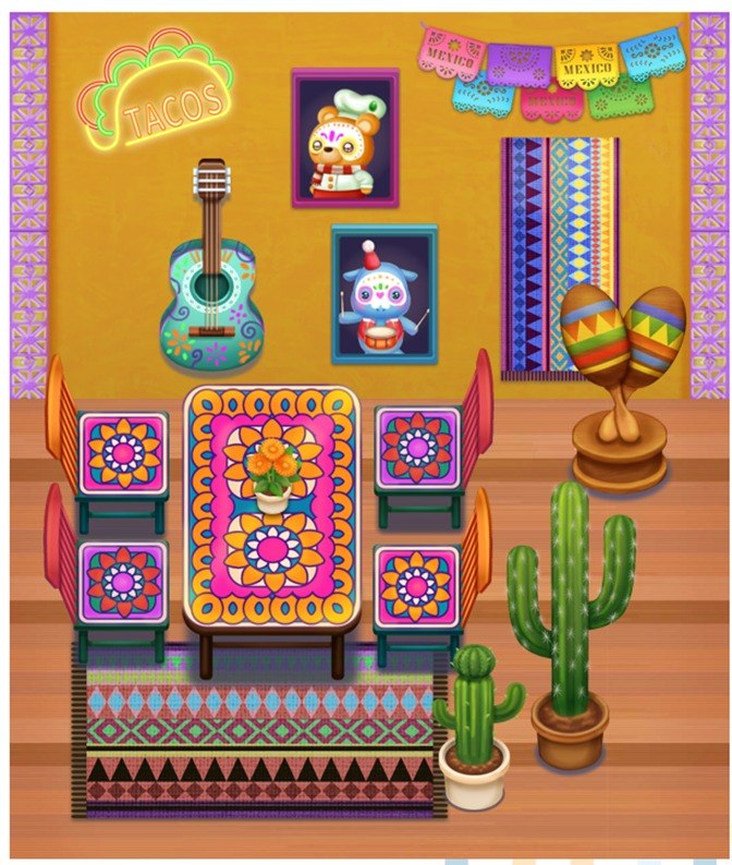 Mexico Themed Stage